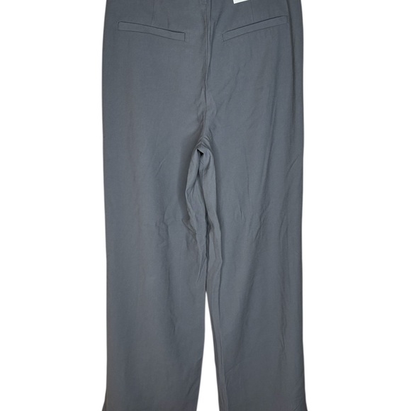 A New Day Women's High-Rise Relaxed Hip & Thigh Gray Trousers, Size 6 Regular - Picture 5 of 12